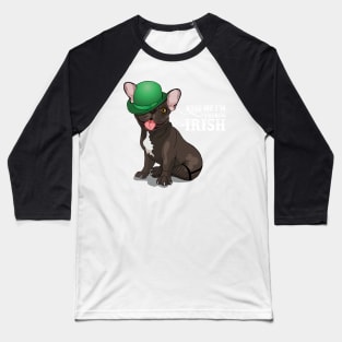 Kiss me I'm French-Irish Baseball T-Shirt